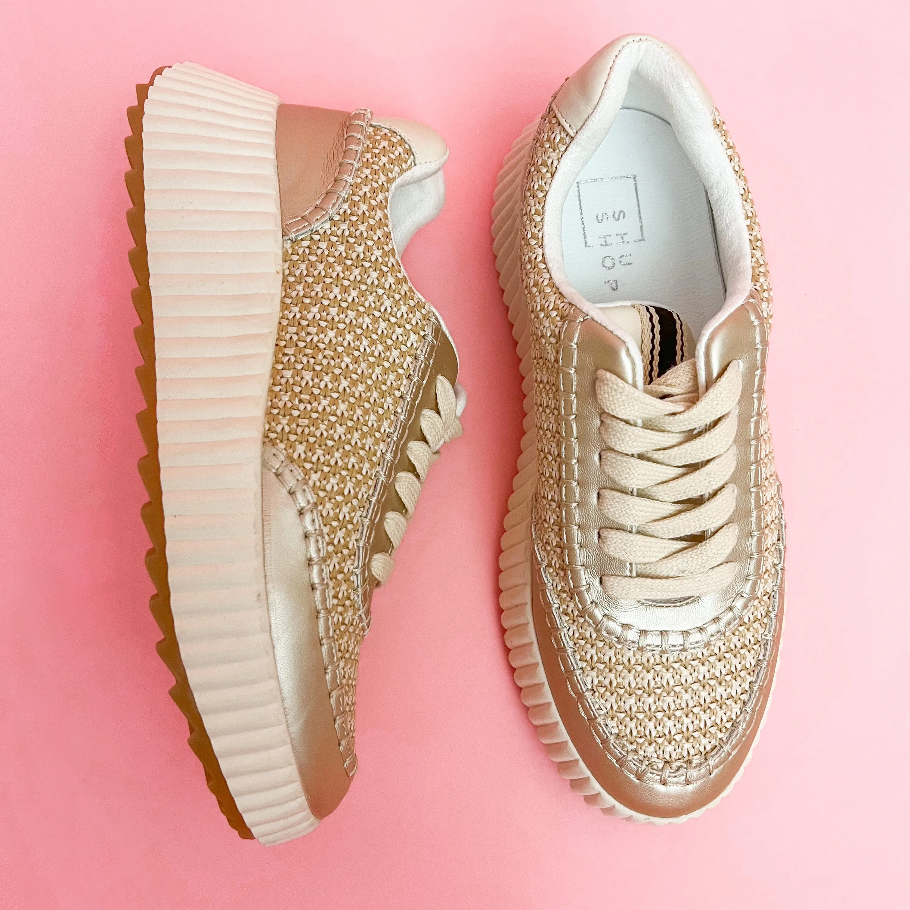 Selina Sneaker Gold sold by Mimosa product image thumbnail 3