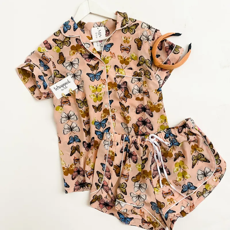 Aurora Flutter Pajama Set sold by Mimosa
