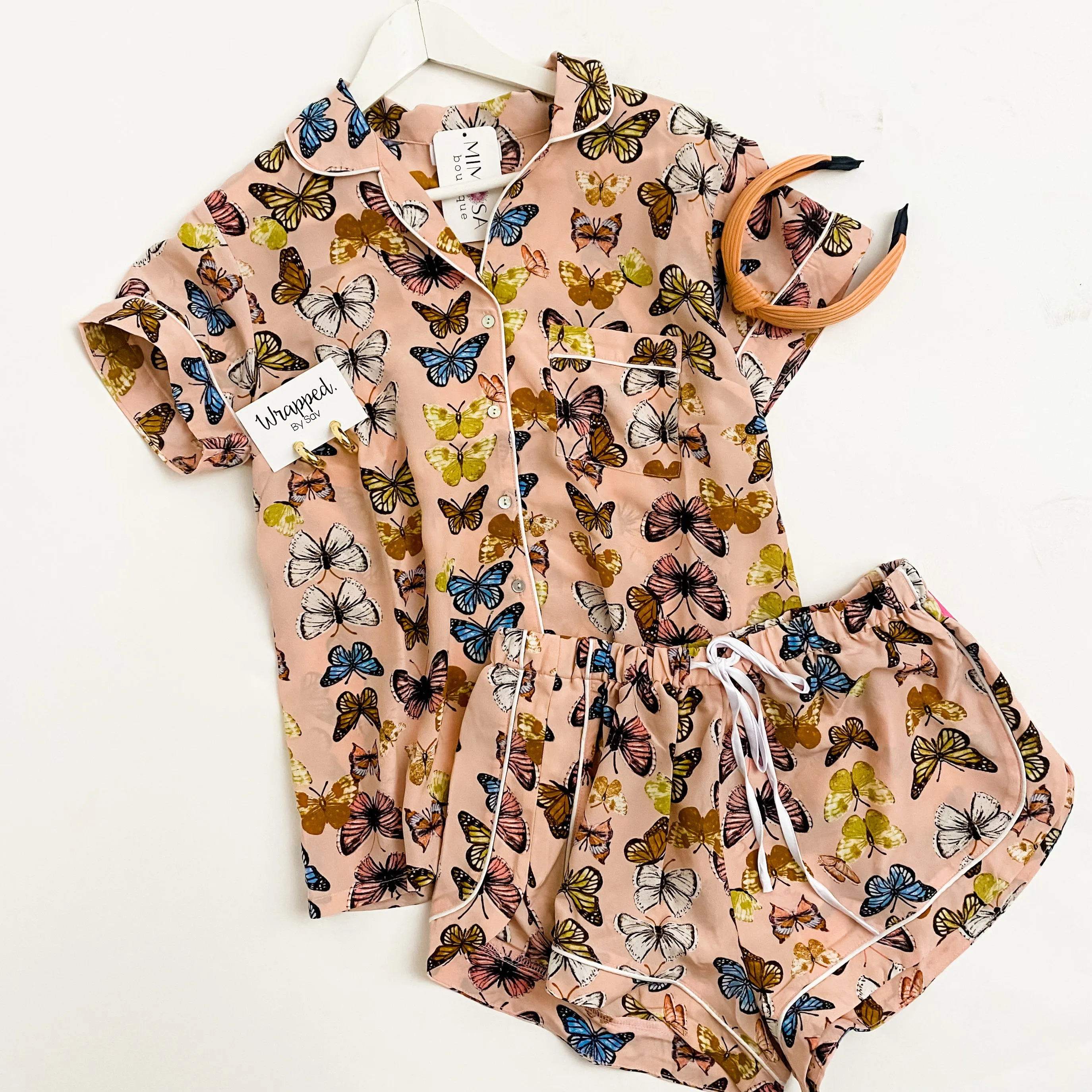 Aurora Flutter Pajama Set sold by Mimosa