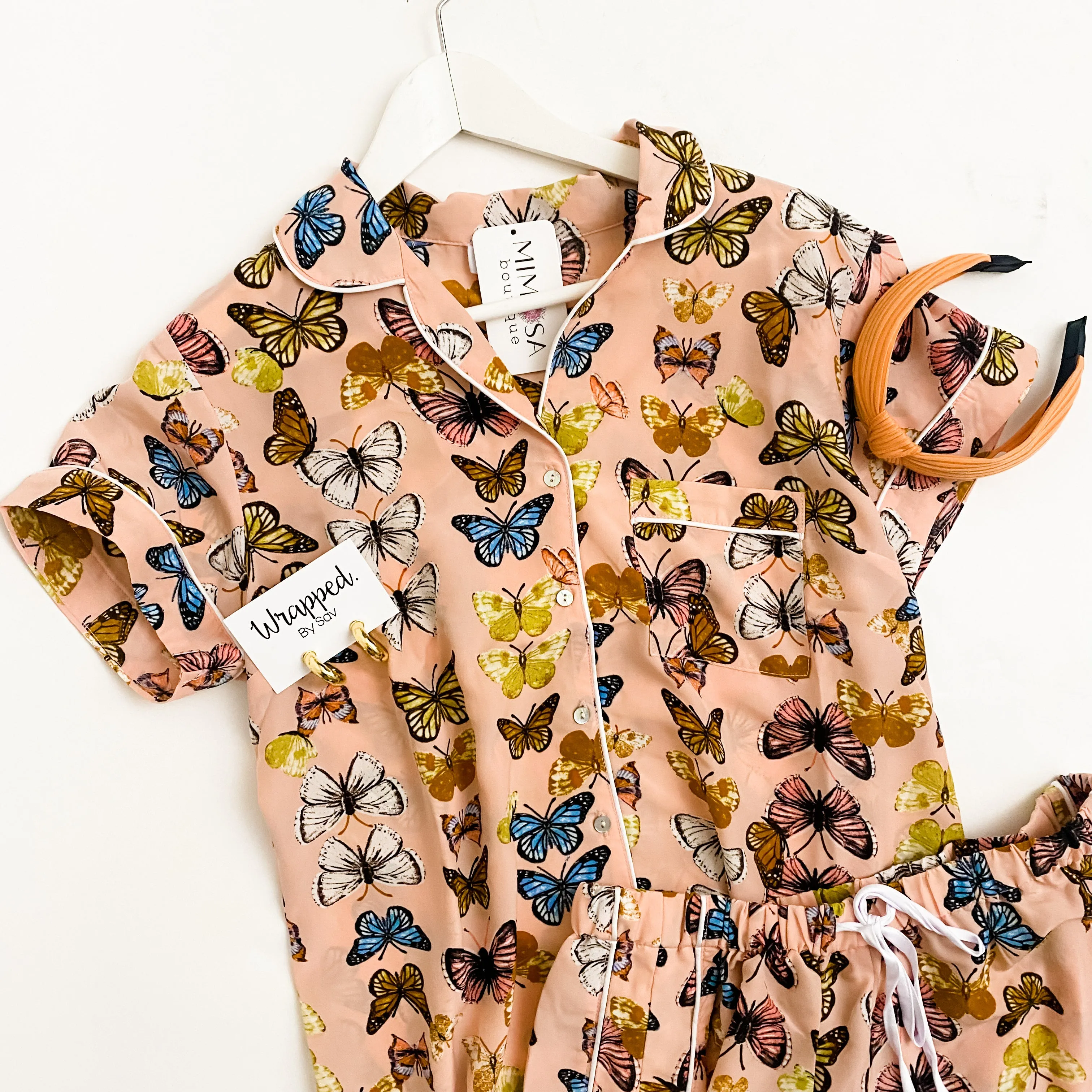 Aurora Flutter Pajama Set sold by Mimosa product image thumbnail 2