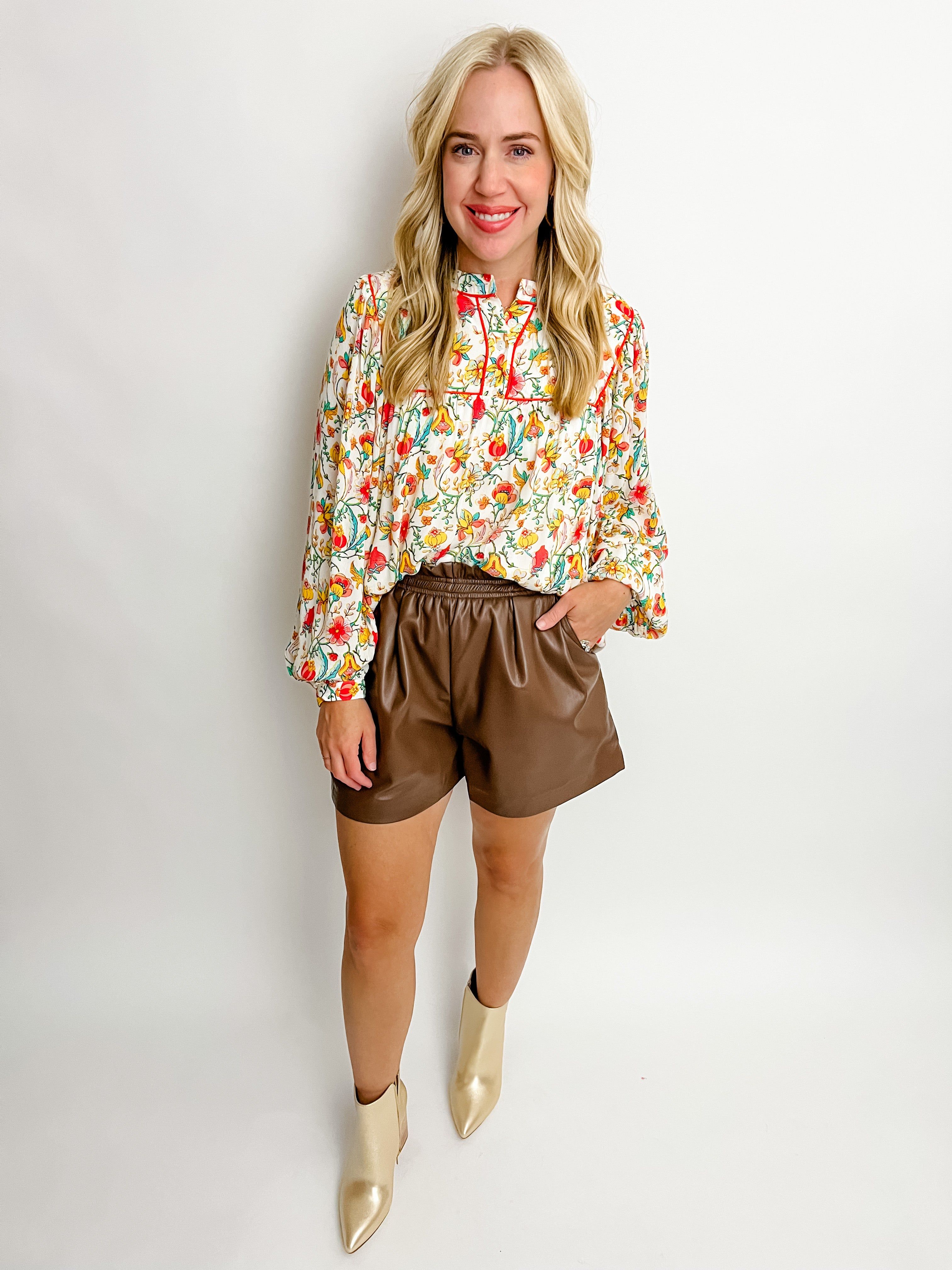 Blythe Boho Floral Blouse sold by Mimosa
