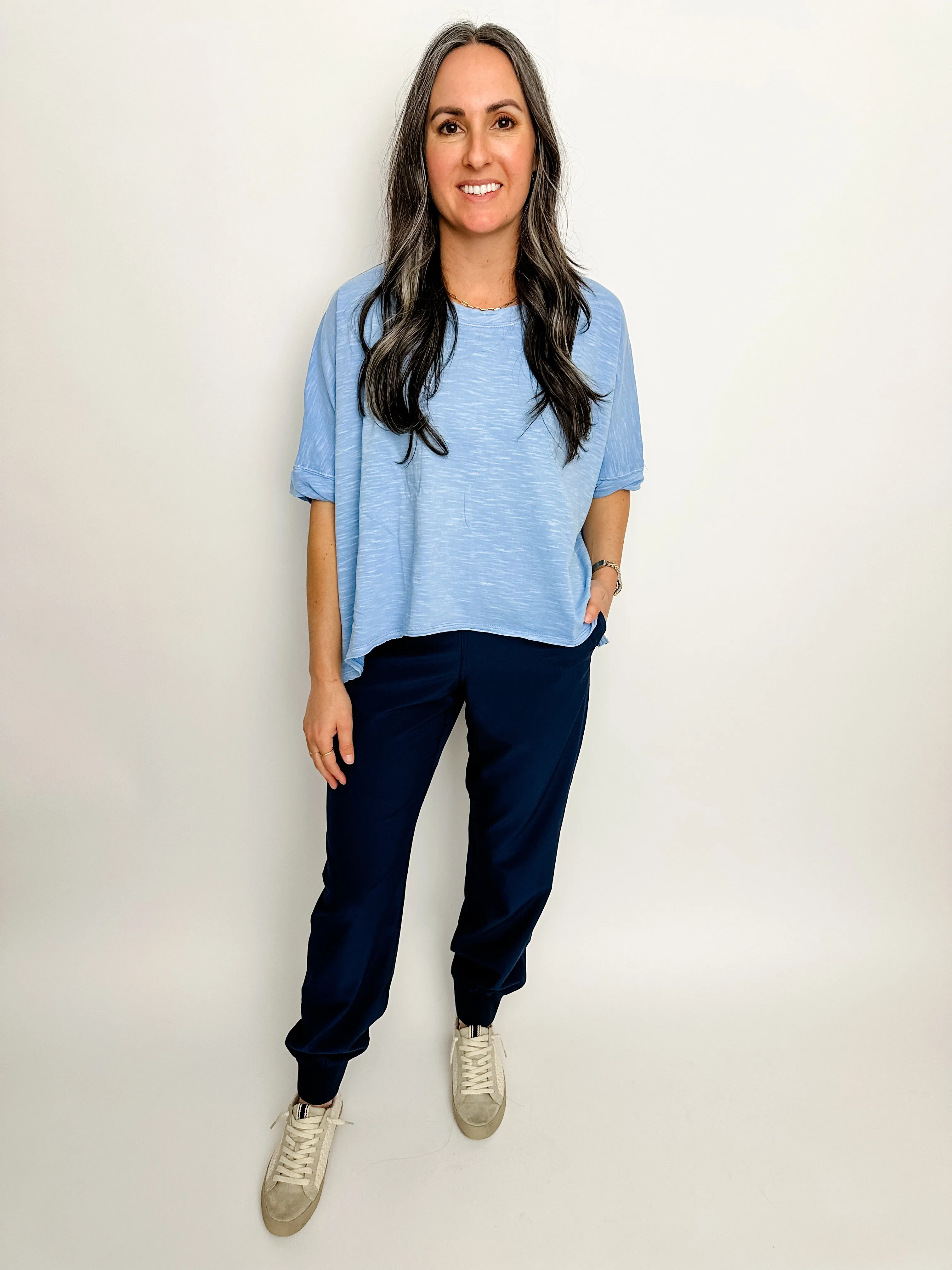 Boxy Mineral Slouch Tee sold by Mimosa product image thumbnail 3