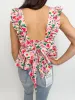 Colette Tie Back Tank sold by Mimosa