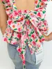 Colette Tie Back Tank sold by Mimosa