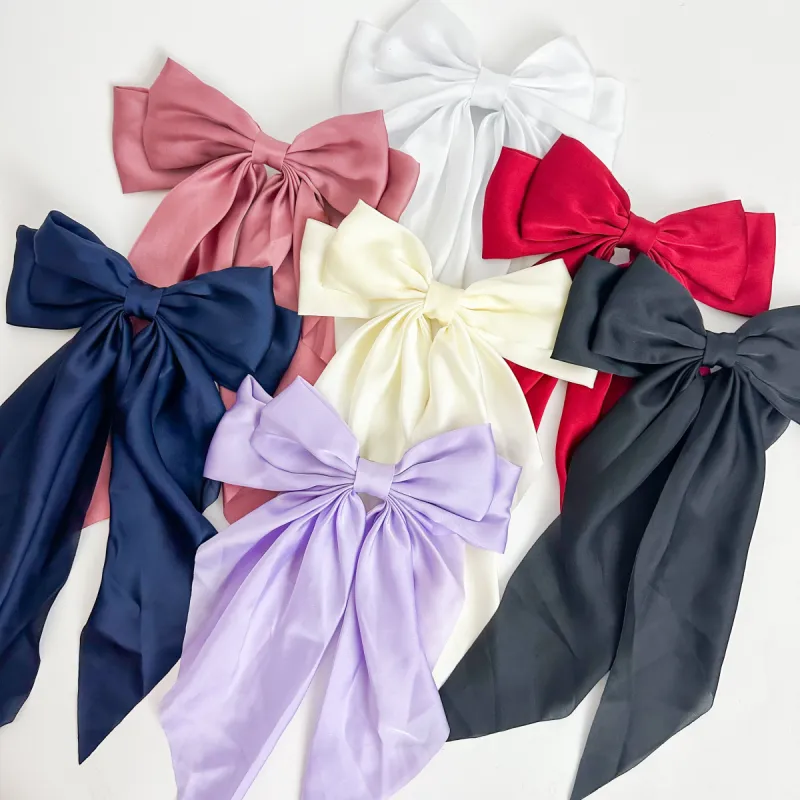 Adelaide Long Hair Bow sold by Mimosa