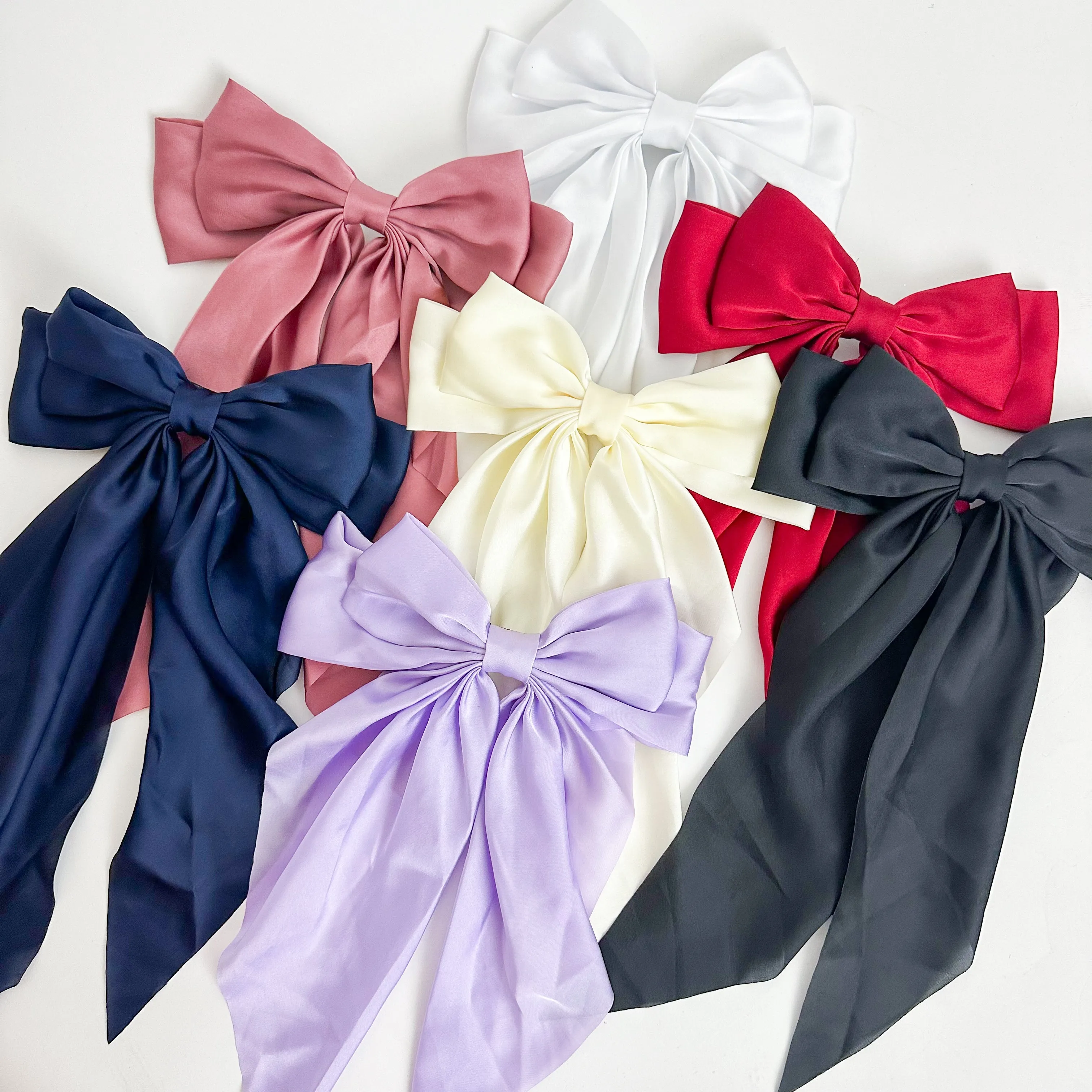 Adelaide Long Hair Bow sold by Mimosa