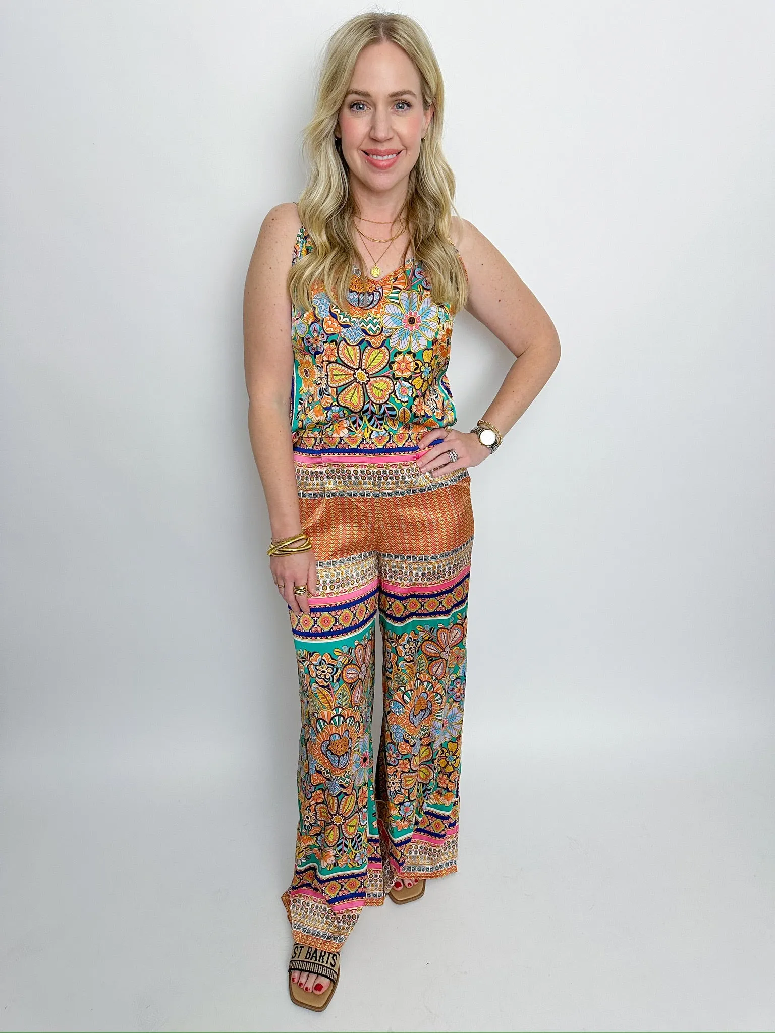 Monaco Satin Tank sold by Mimosa