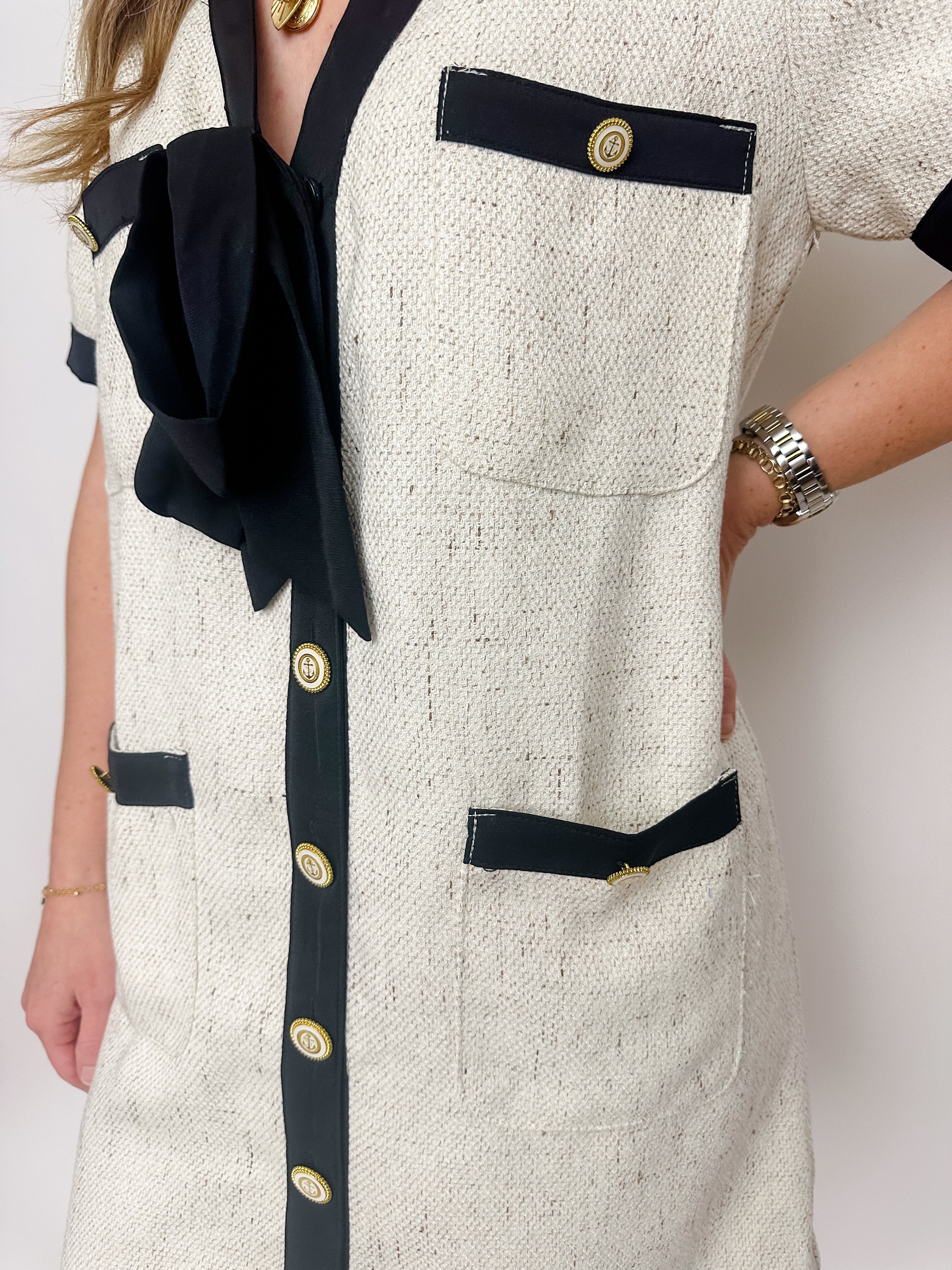 Anchor Here Mini Dress sold by Mimosa product image thumbnail 3