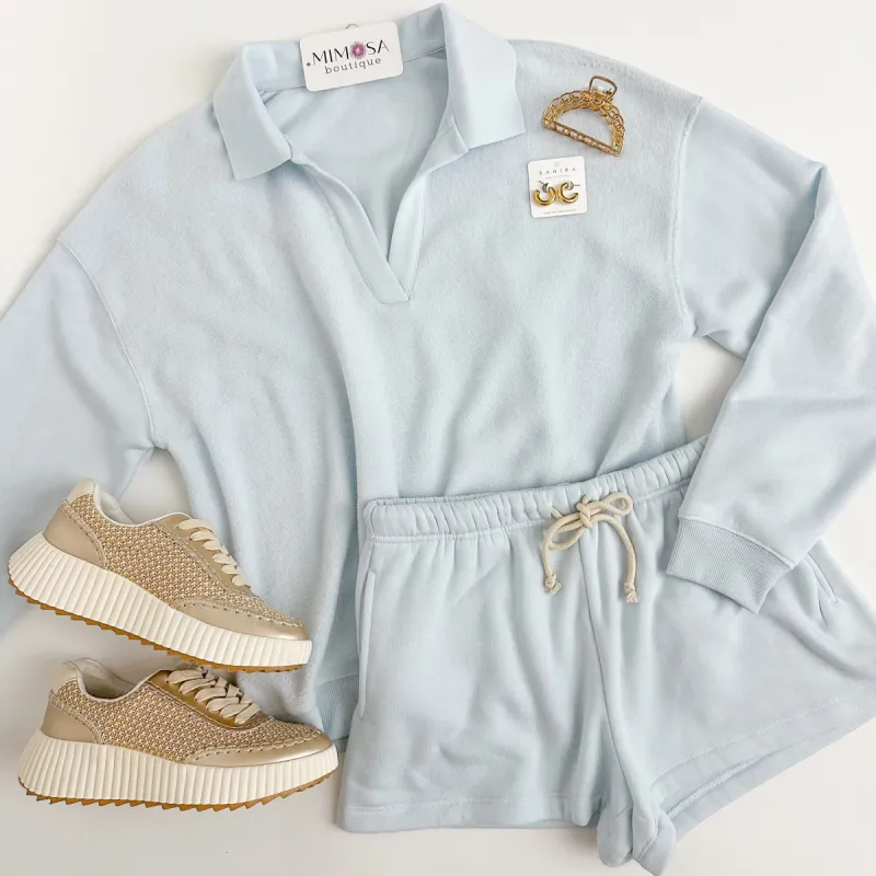 ZS Play On Fleece Short sold by Mimosa