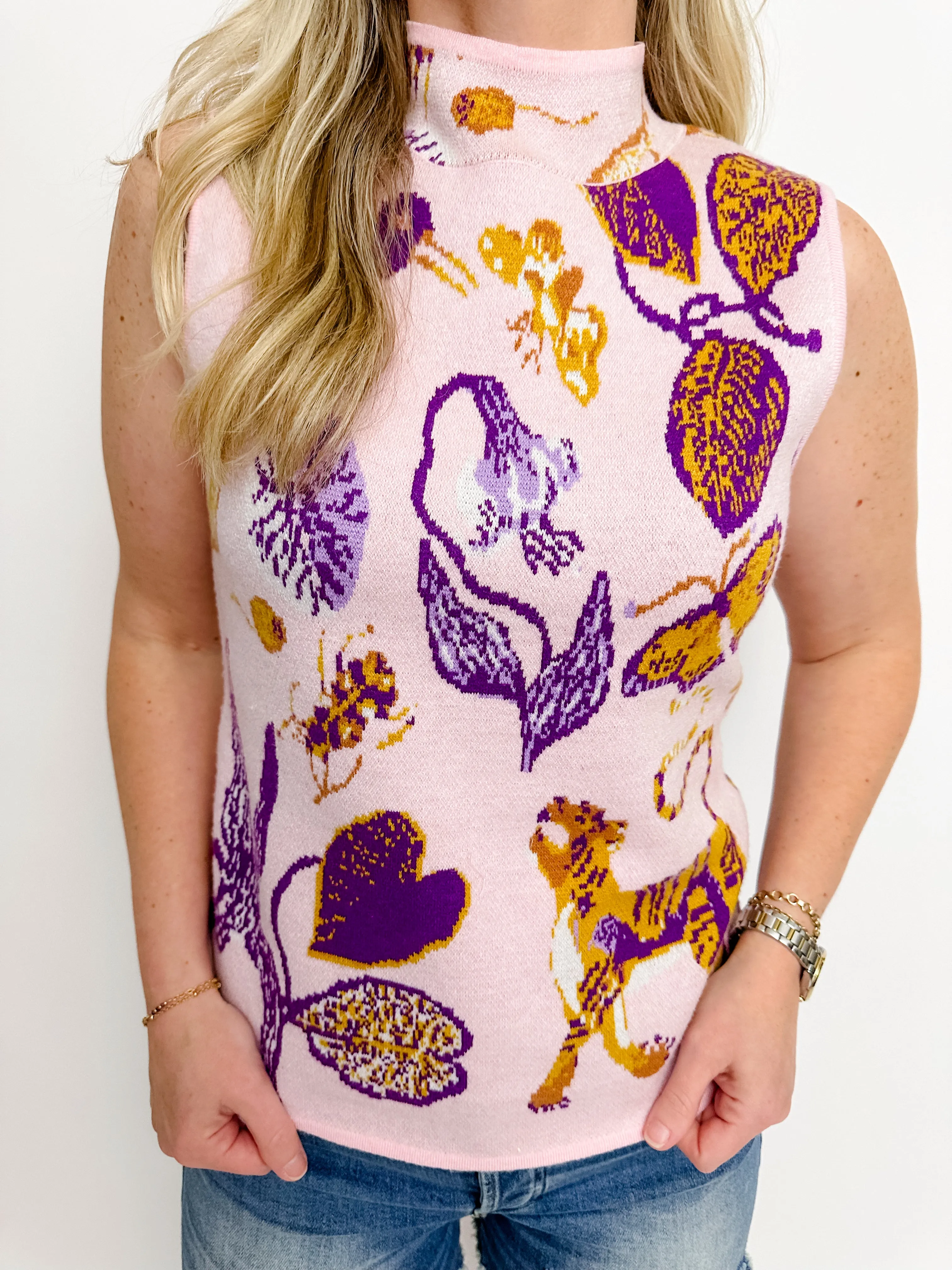 In The Wild Sweater Tank sold by Mimosa product image thumbnail 2