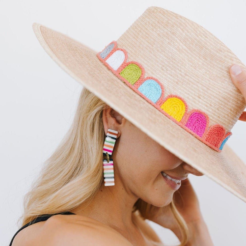 ST Kandy Crochet Palm Sun Hat sold by Mimosa product image thumbnail 2