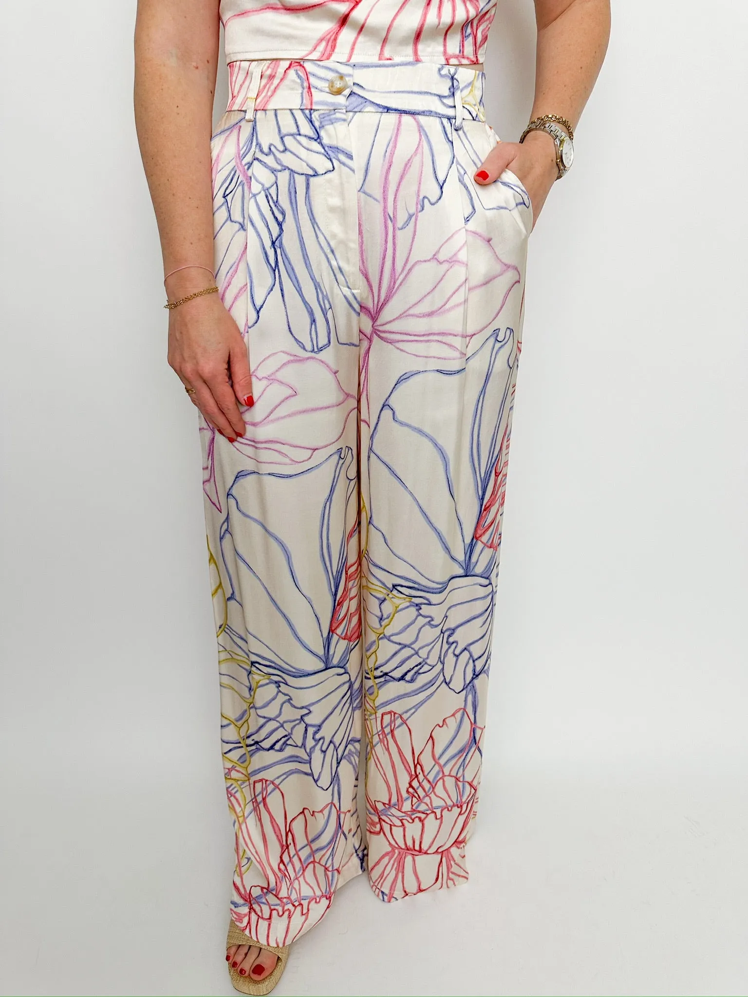 Philo Sketch Wide Leg Pant sold by Mimosa product image thumbnail 2