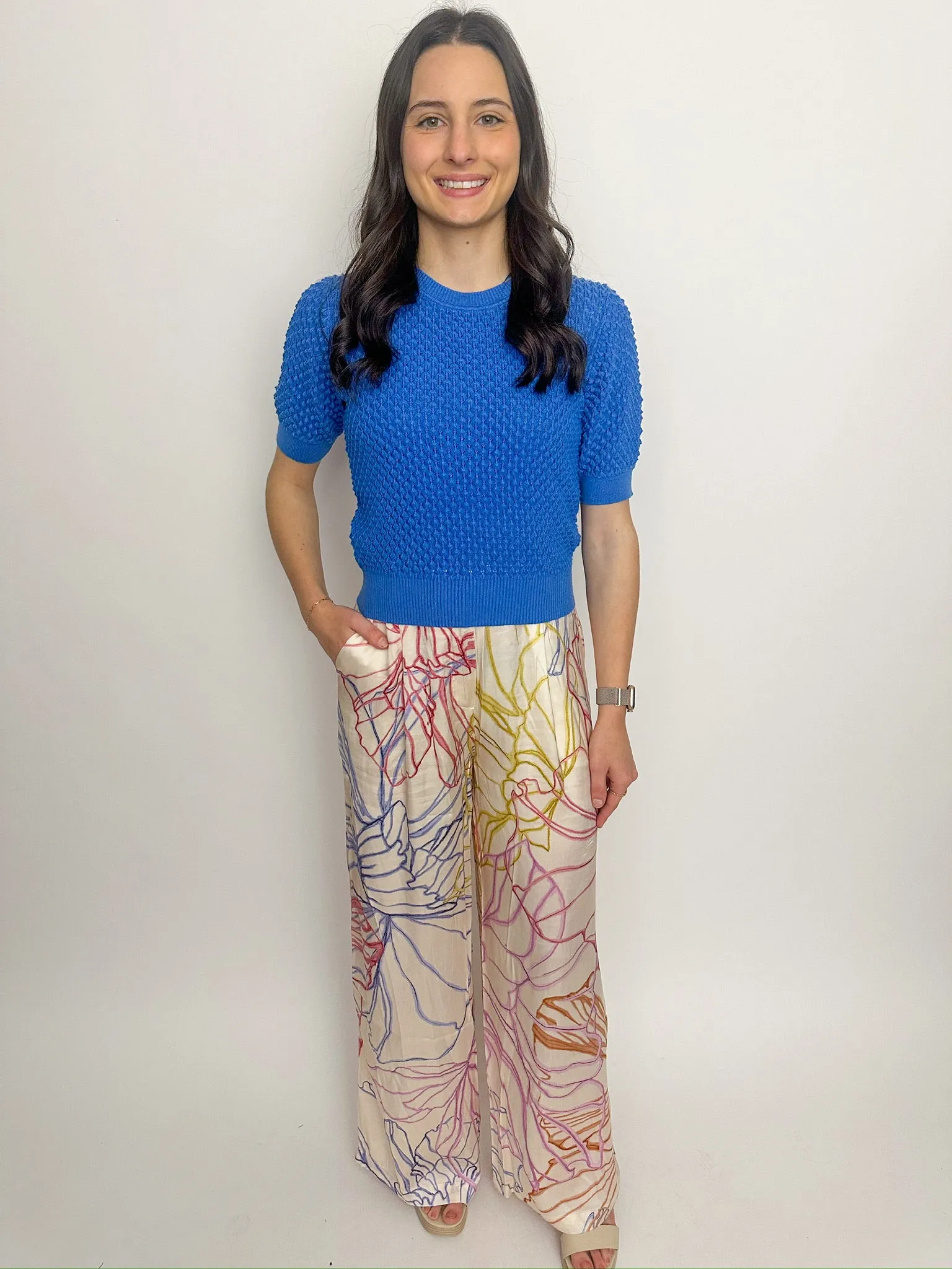 Philo Sketch Wide Leg Pant sold by Mimosa product image thumbnail 3