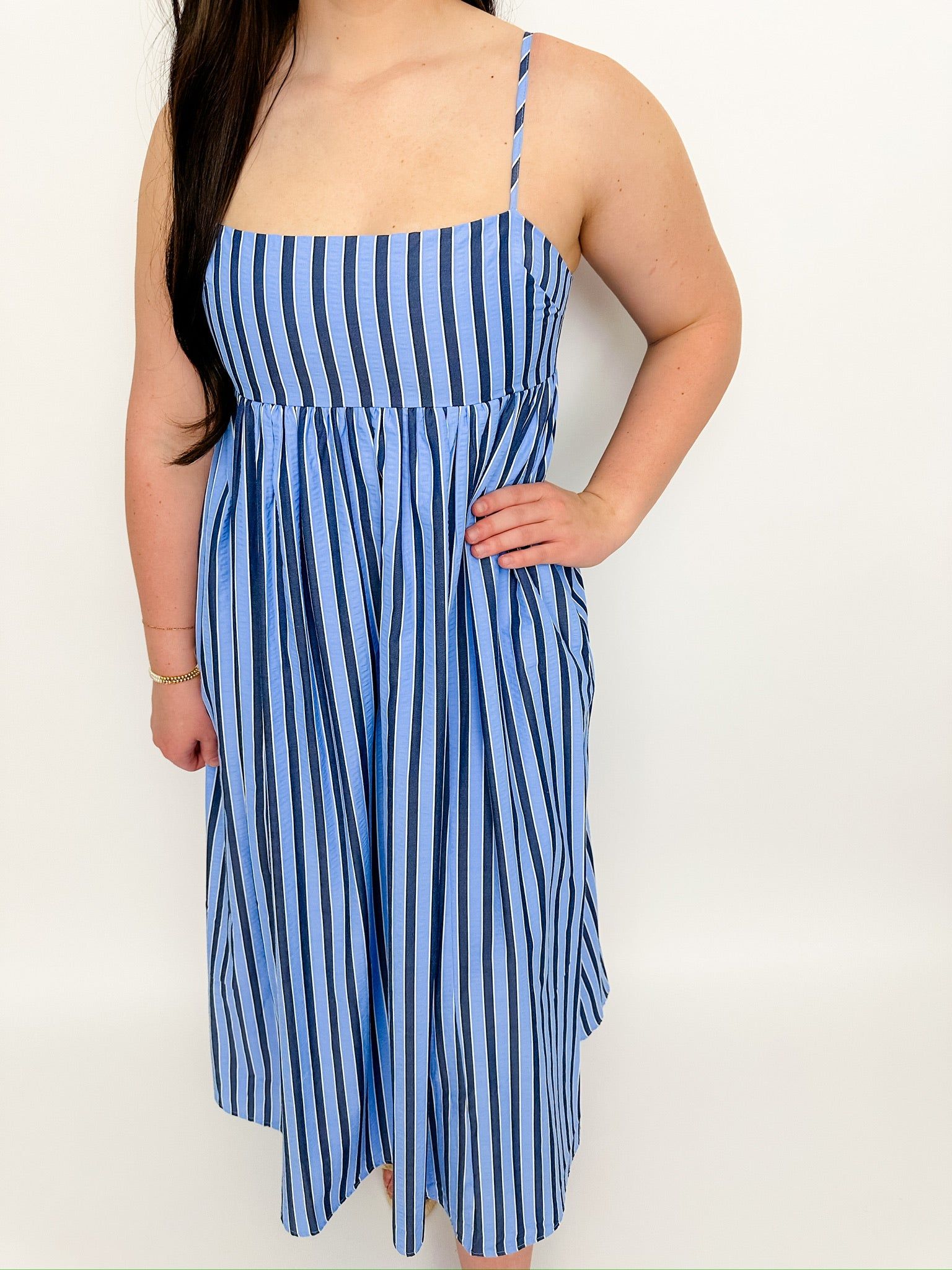 Shore Bet Stripe Maxi Dress sold by Mimosa product image thumbnail 3