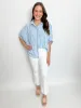 Oversized Stripe Button Up sold by Mimosa