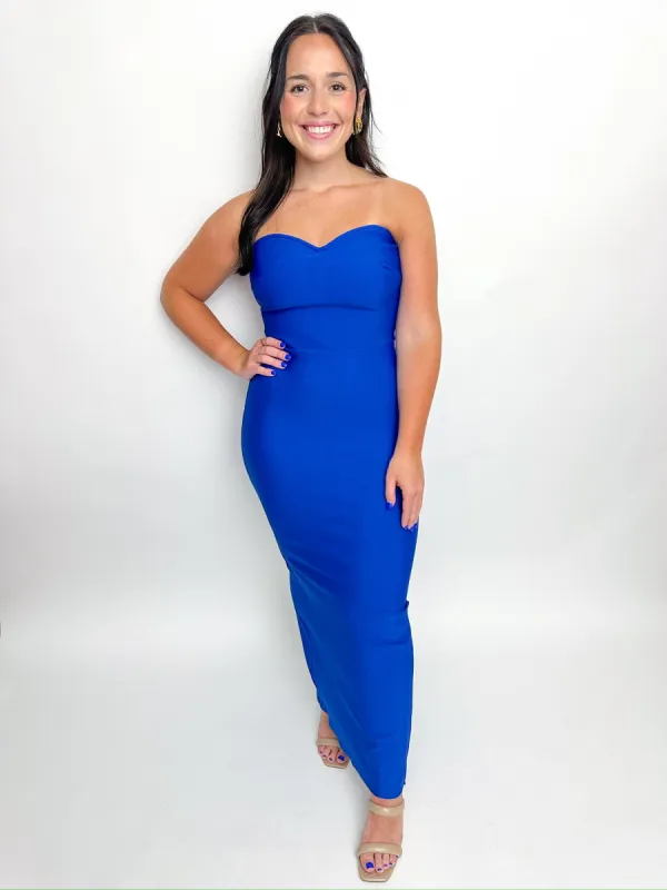 Oasis Strapless Midi Dress sold by Mimosa