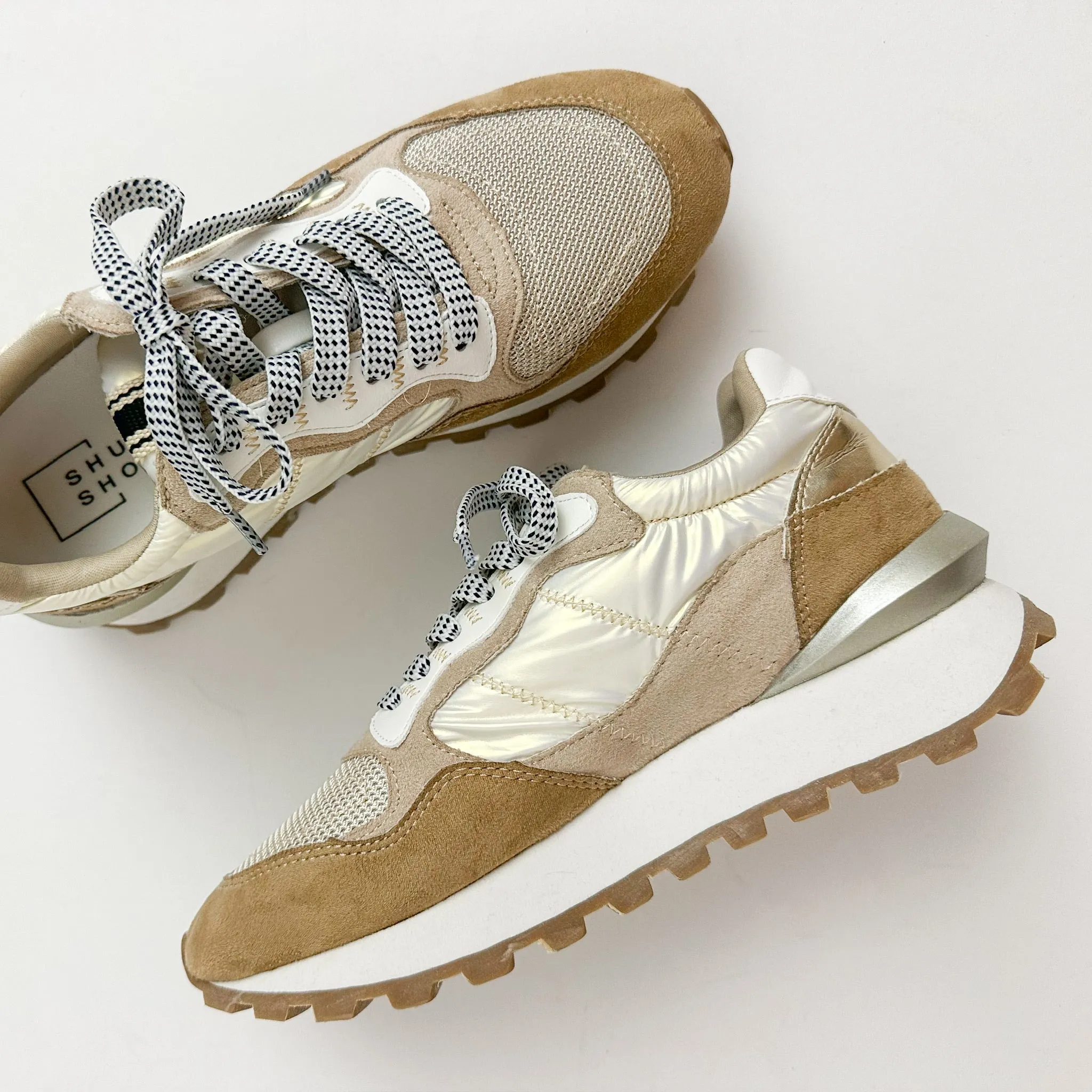 Phoebe Sneaker Camel sold by Mimosa