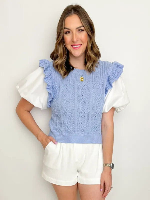 Marci Sweater Blouse sold by Mimosa