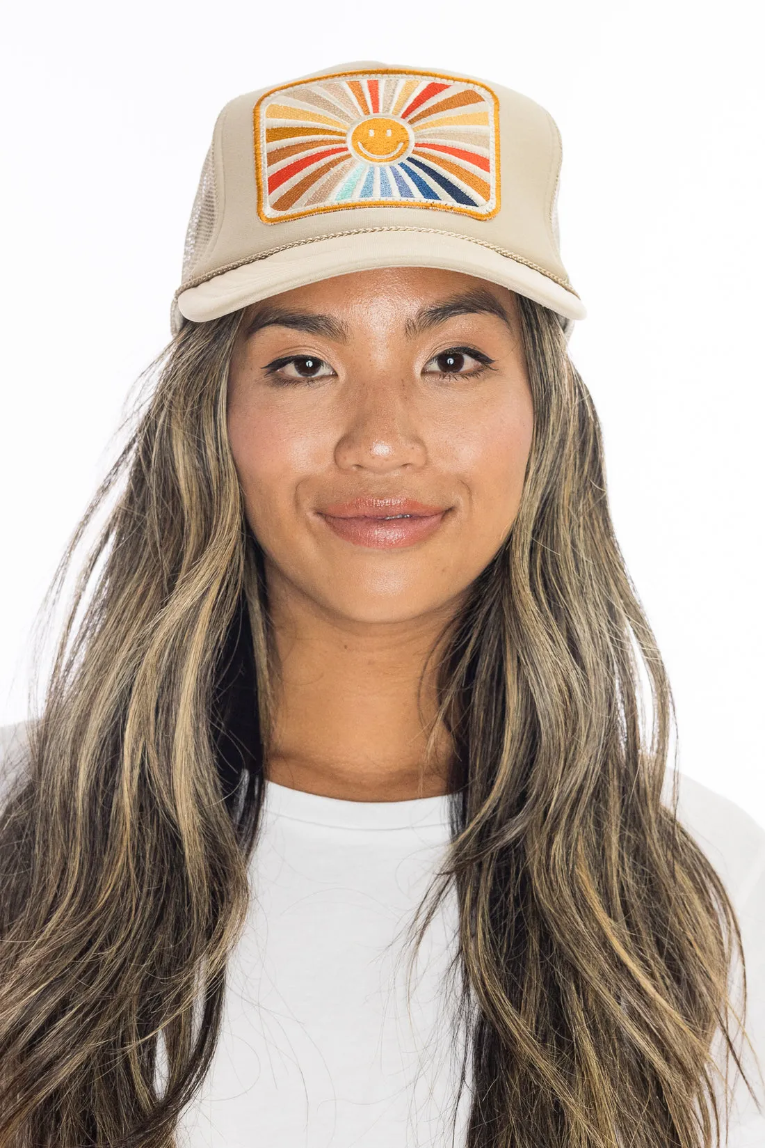 Rays of Happy Trucker Hat sold by Mimosa product image thumbnail 4
