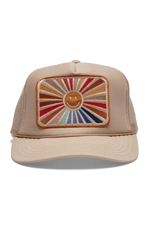 Rays of Happy Trucker Hat sold by Mimosa