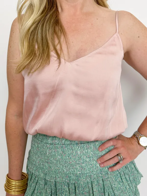 Silky Crop Tank sold by Mimosa