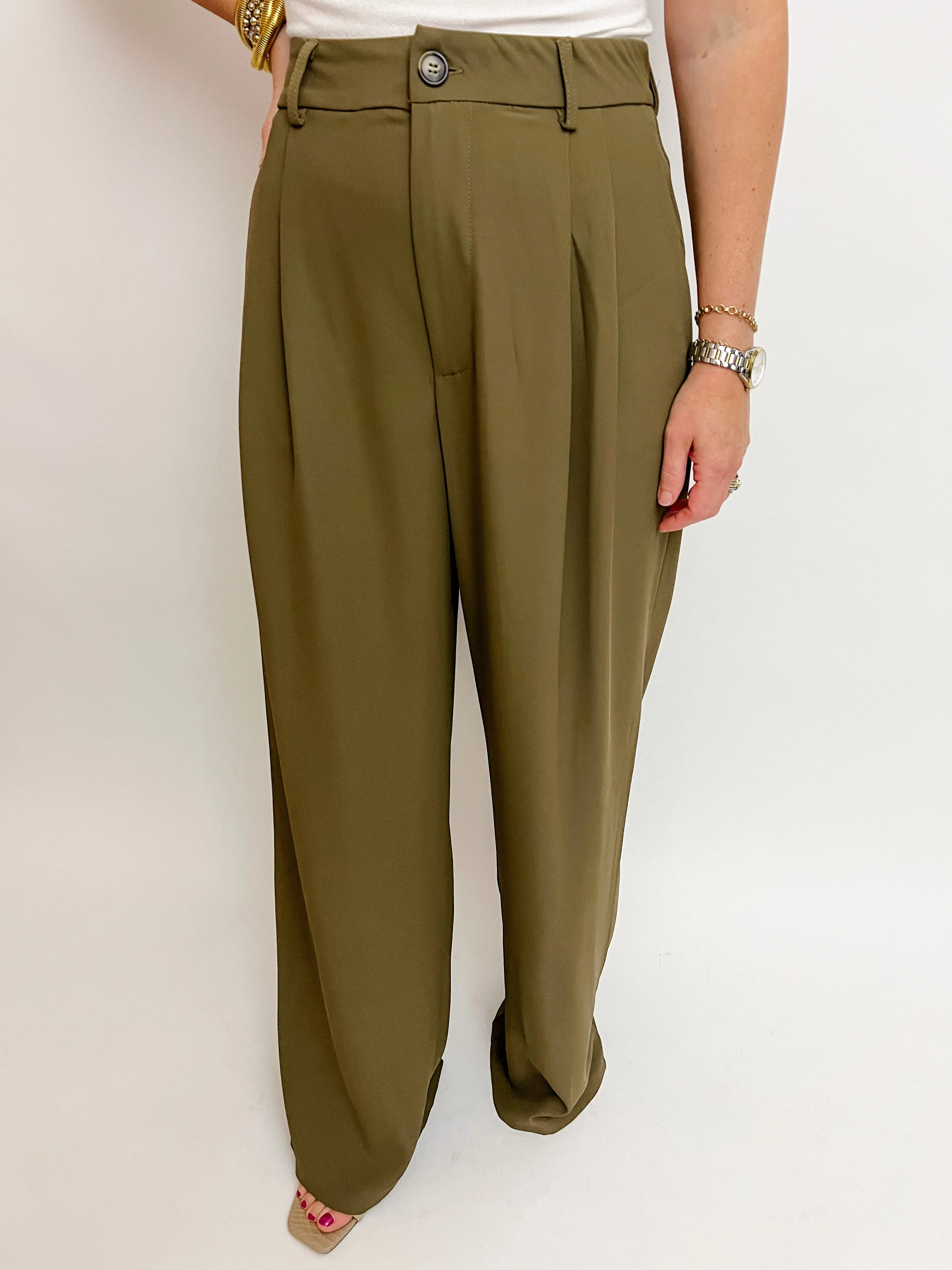 Workin Girl Wide Leg Trouser sold by Mimosa product image thumbnail 2
