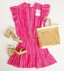 Analise Stripe Romper Dress sold by Mimosa