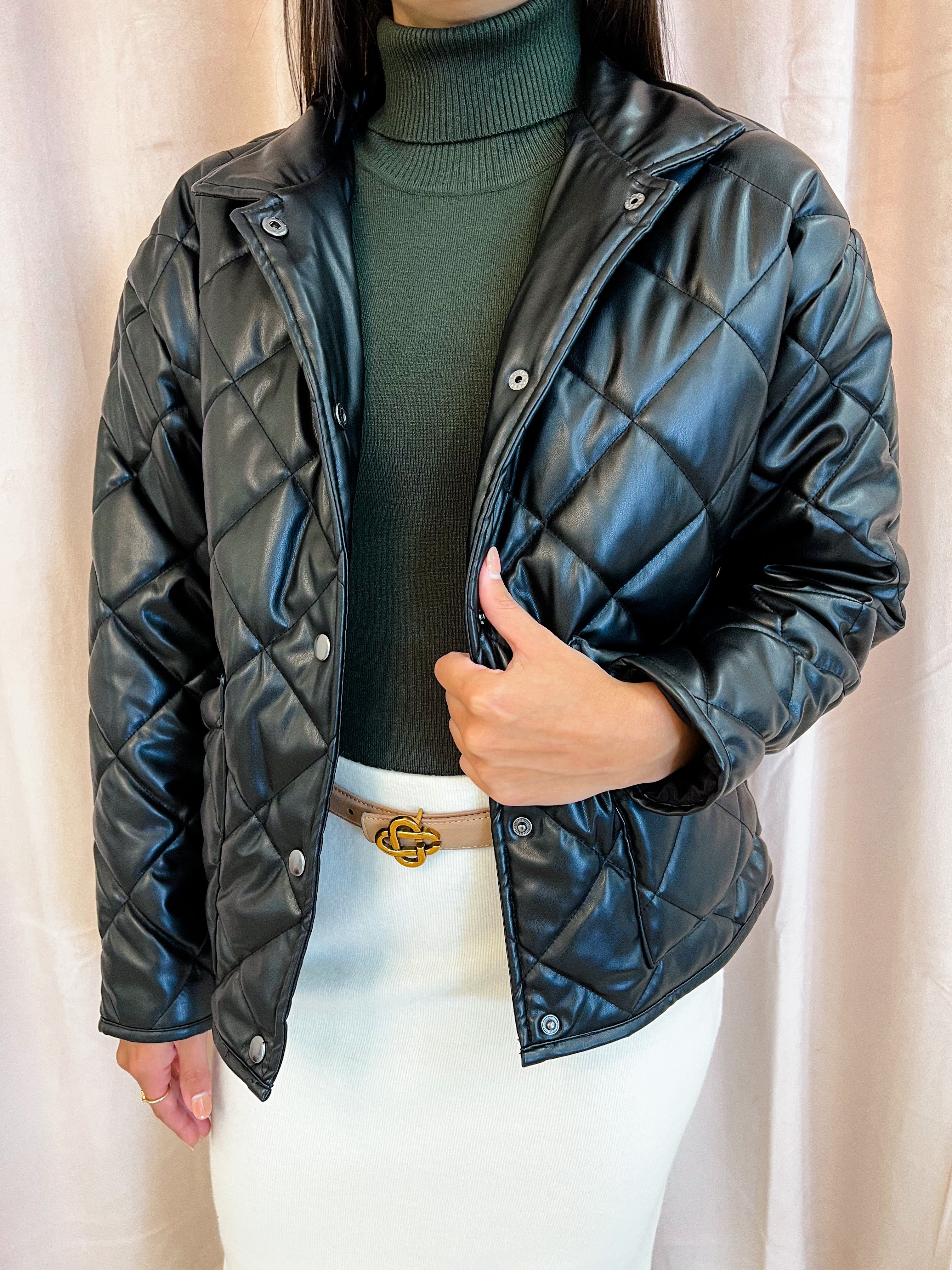 ZS Heritage Faux Leather Jacket sold by Mimosa product image thumbnail 2