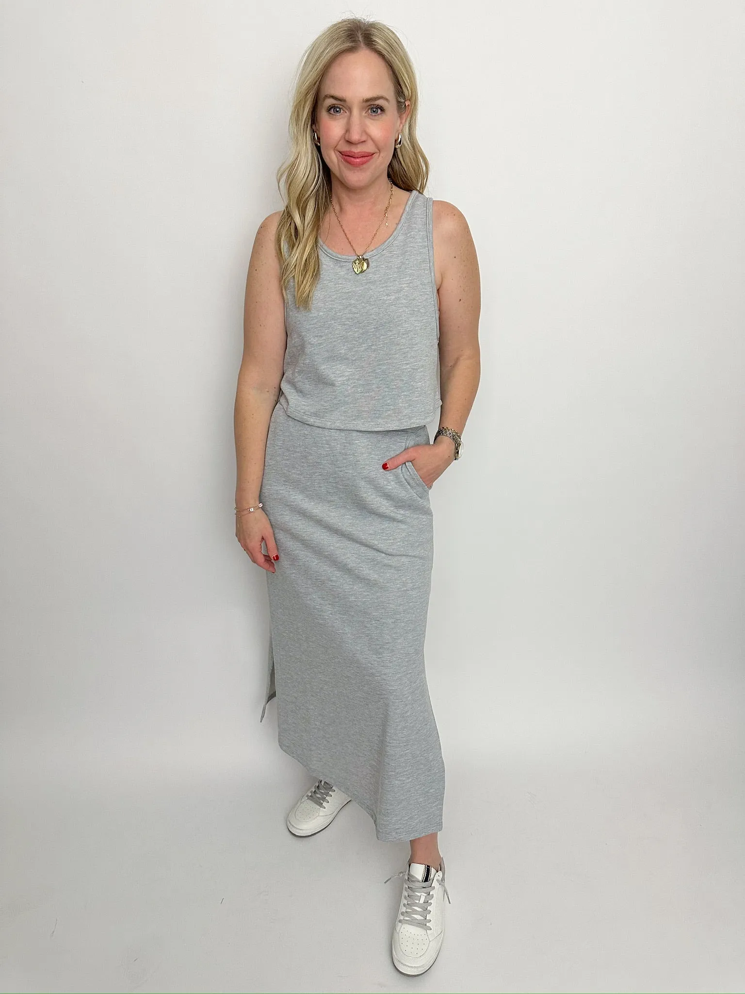 Break A Sweat Crop Tank sold by Mimosa product image thumbnail 3