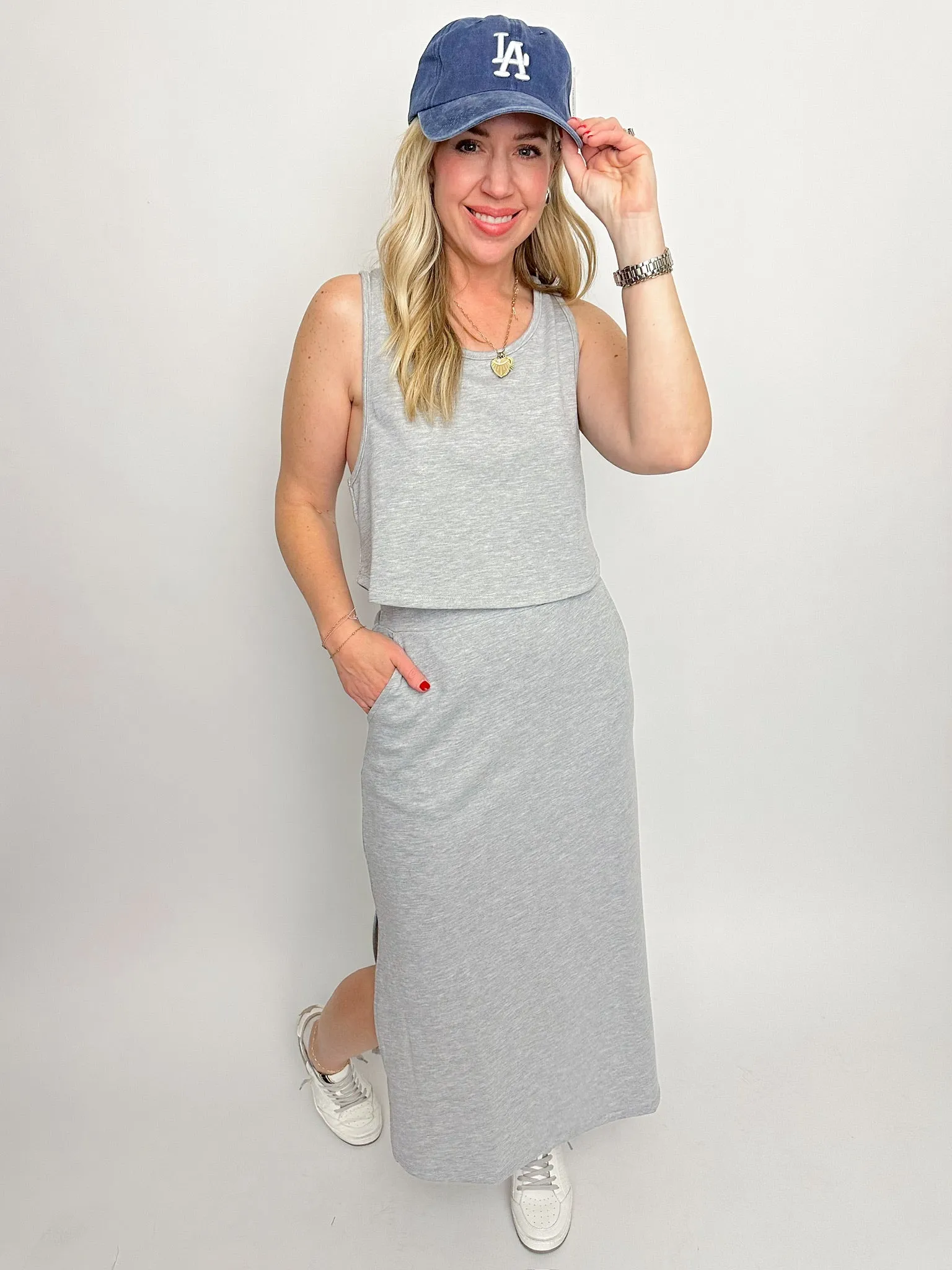 Break A Sweat Crop Tank sold by Mimosa