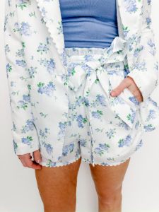 Genevieve Floral Short sold by Mimosa