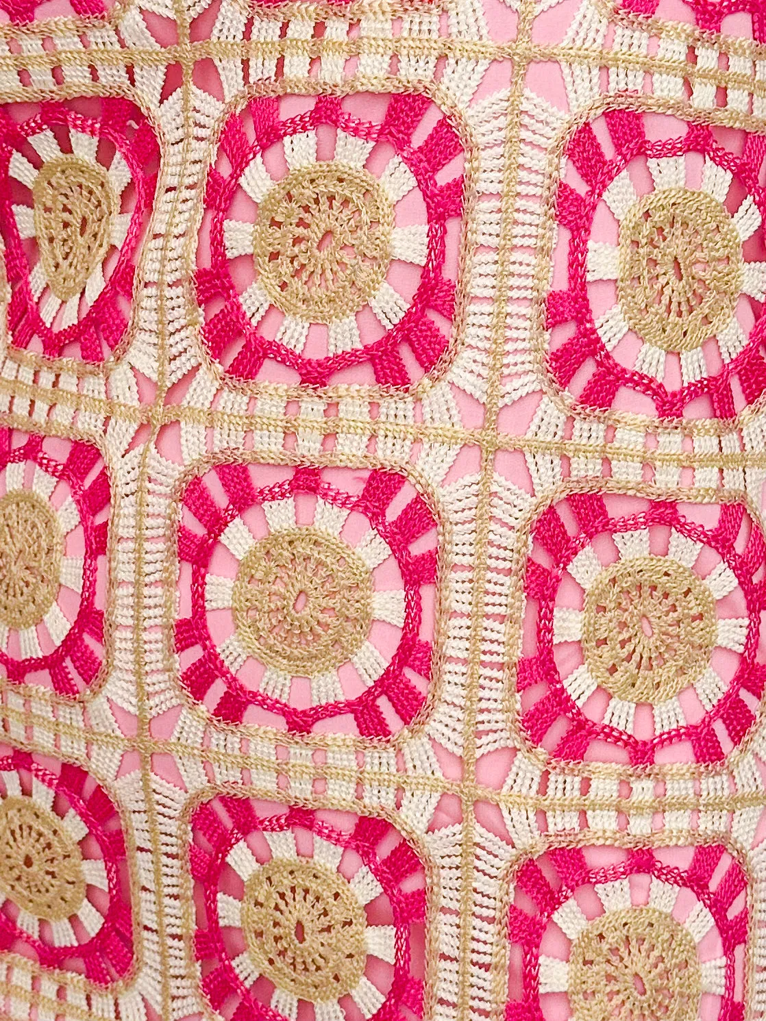 Beachside Crochet Mini Dress sold by Mimosa product image thumbnail 2