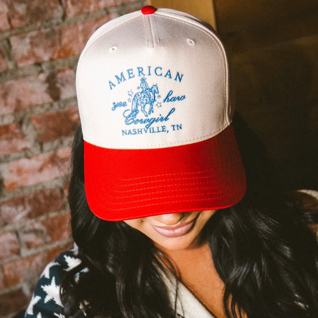 American Cowgirl Vintage Trucker Hat sold by Mimosa