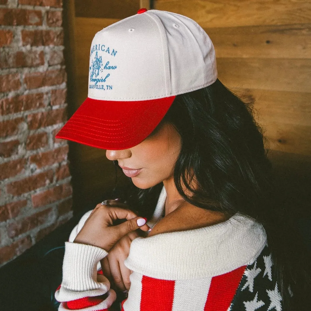 American Cowgirl Vintage Trucker Hat sold by Mimosa product image thumbnail 3