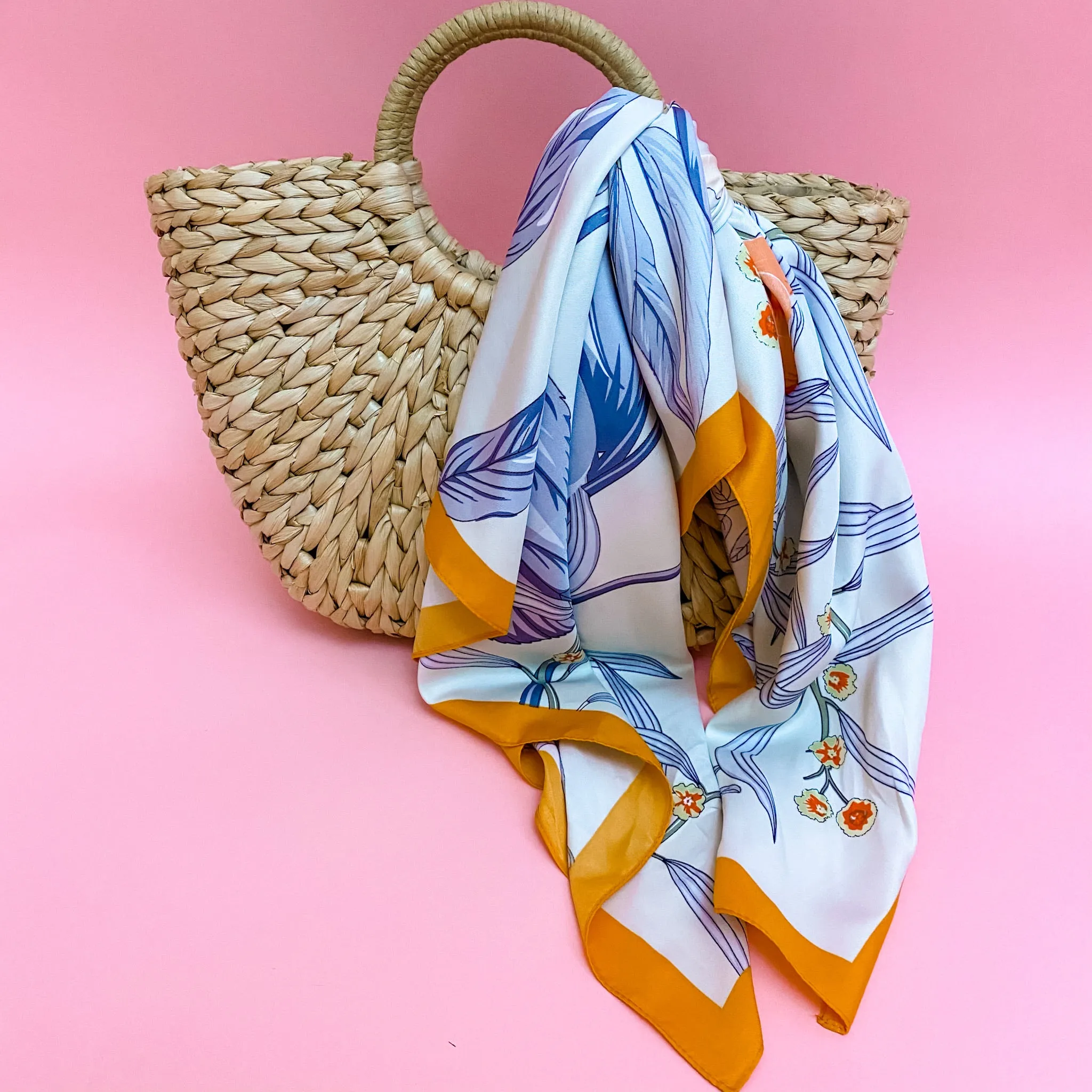 Extra Large Silk Scarf sold by Mimosa product image thumbnail 2