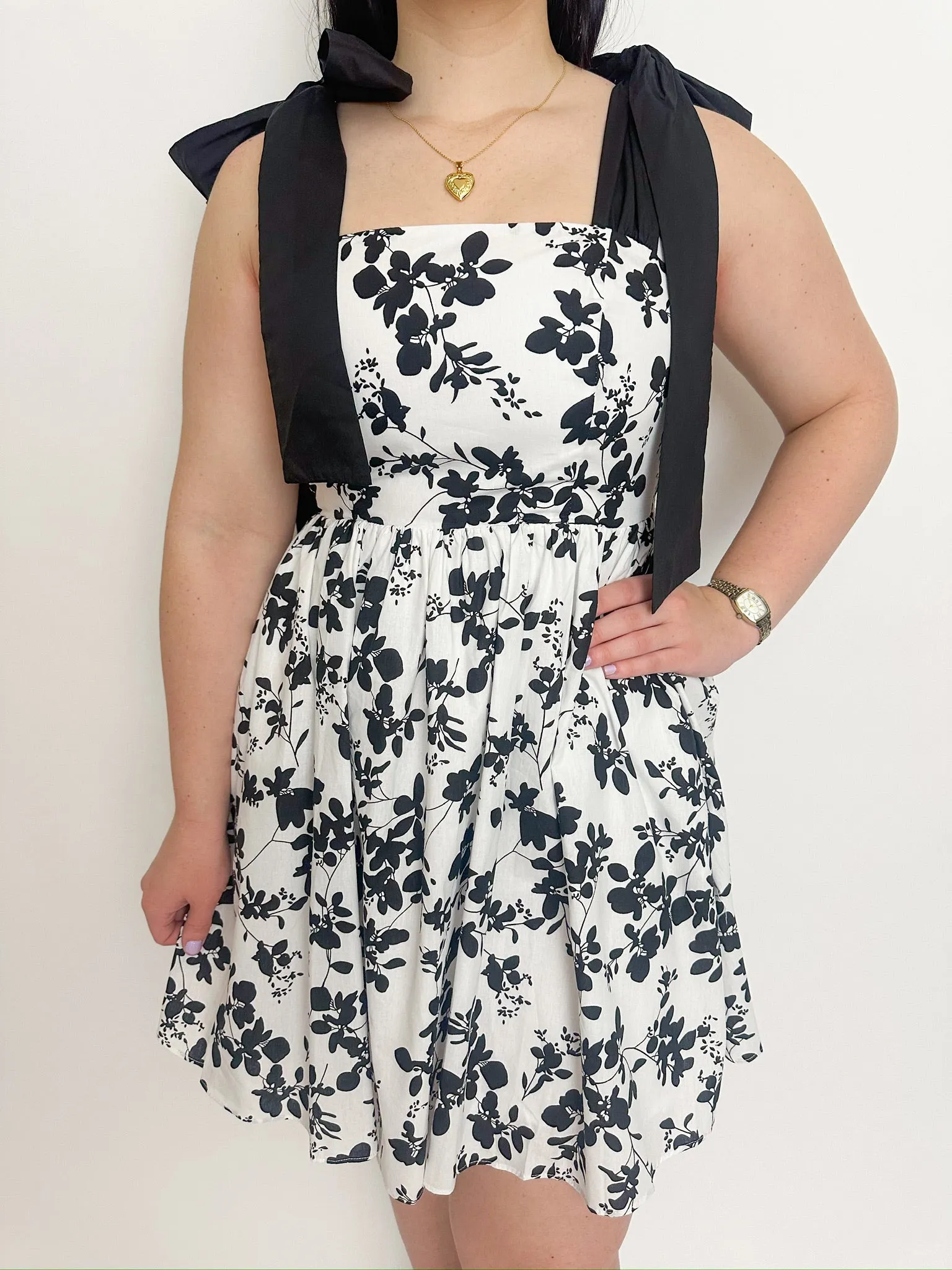 Londyn Bow Strap Cocktail Dress sold by Mimosa product image thumbnail 2