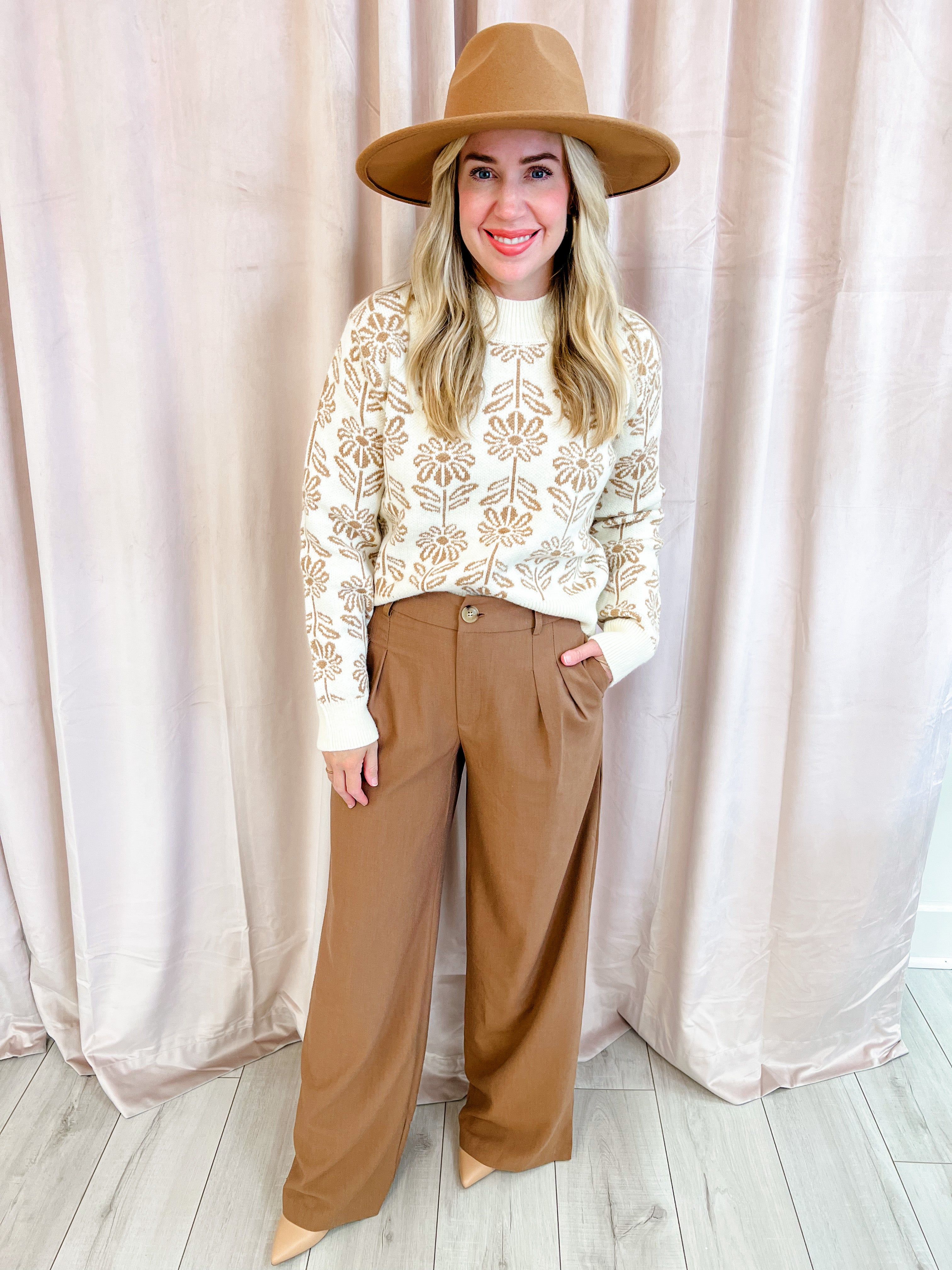 Espresso Wide Leg Trouser sold by Mimosa product image thumbnail 2