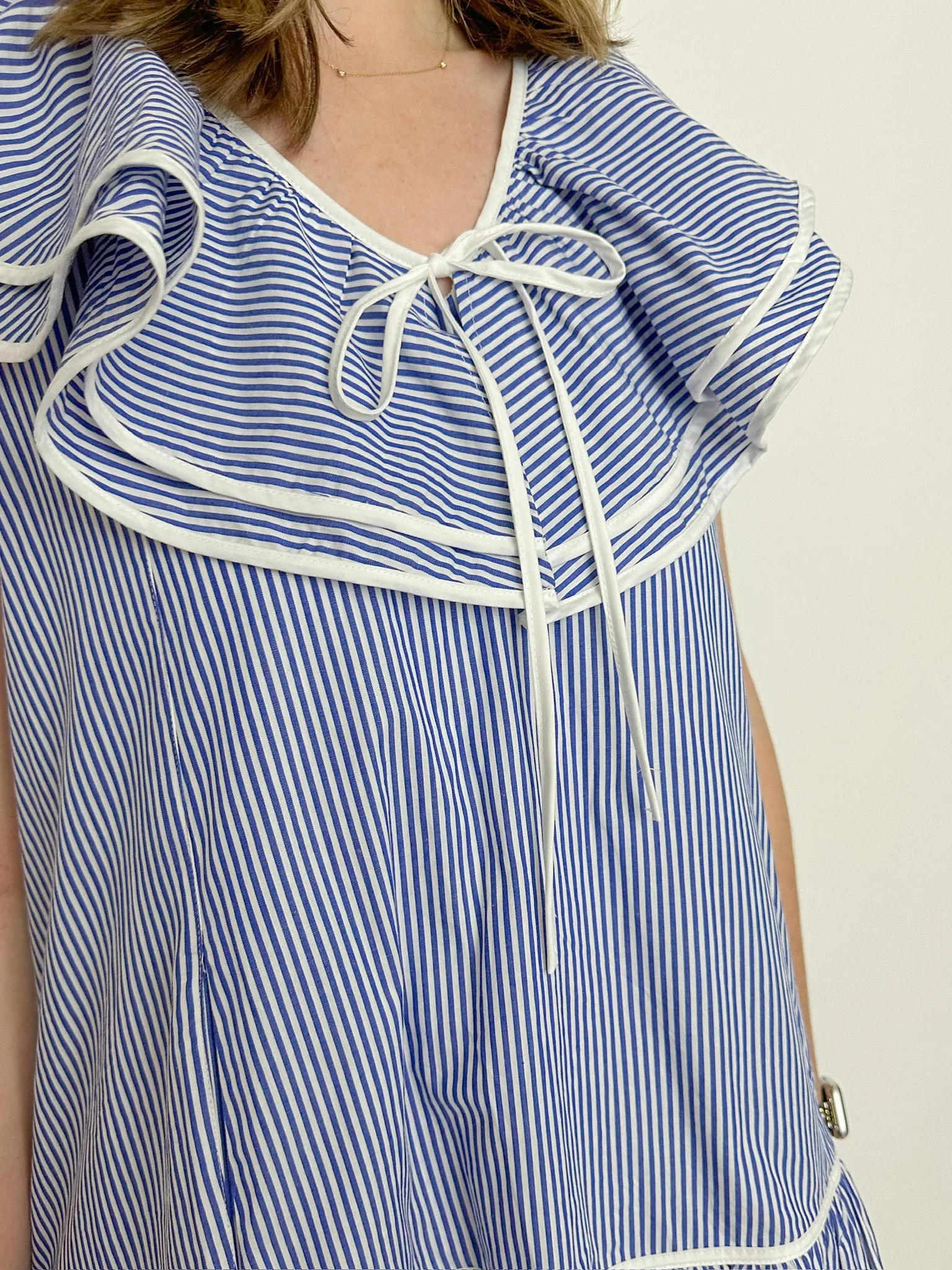 High Tide Stripe Mini Dress sold by Mimosa product image thumbnail 3