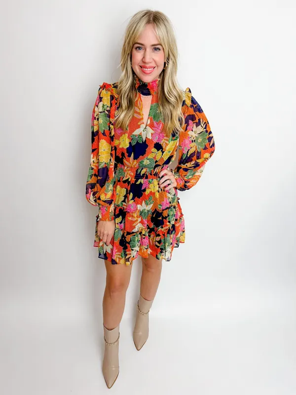 Blooming Harvest Mini Dress sold by Mimosa