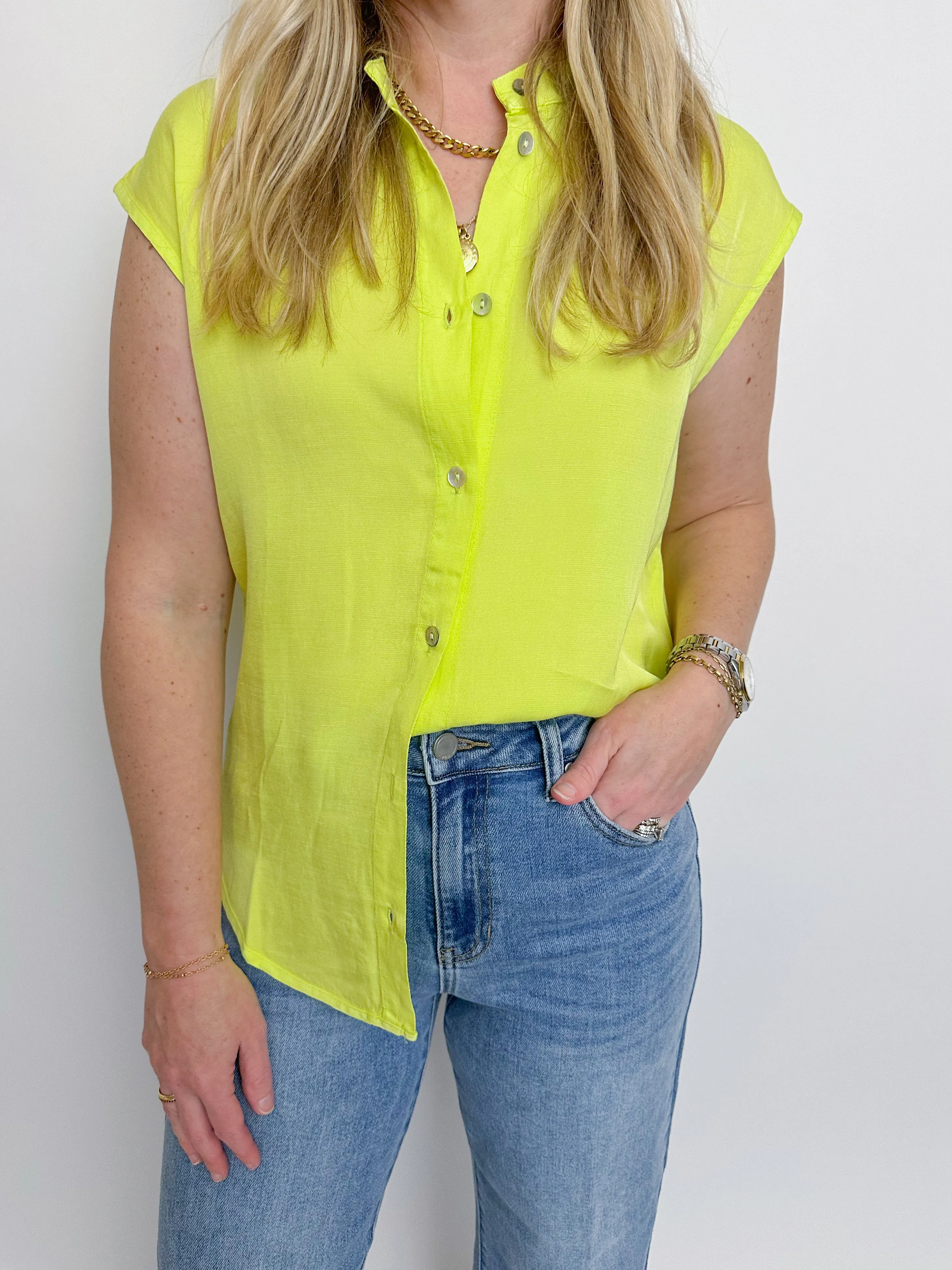 Athea Button Up Blouse sold by Mimosa product image thumbnail 2