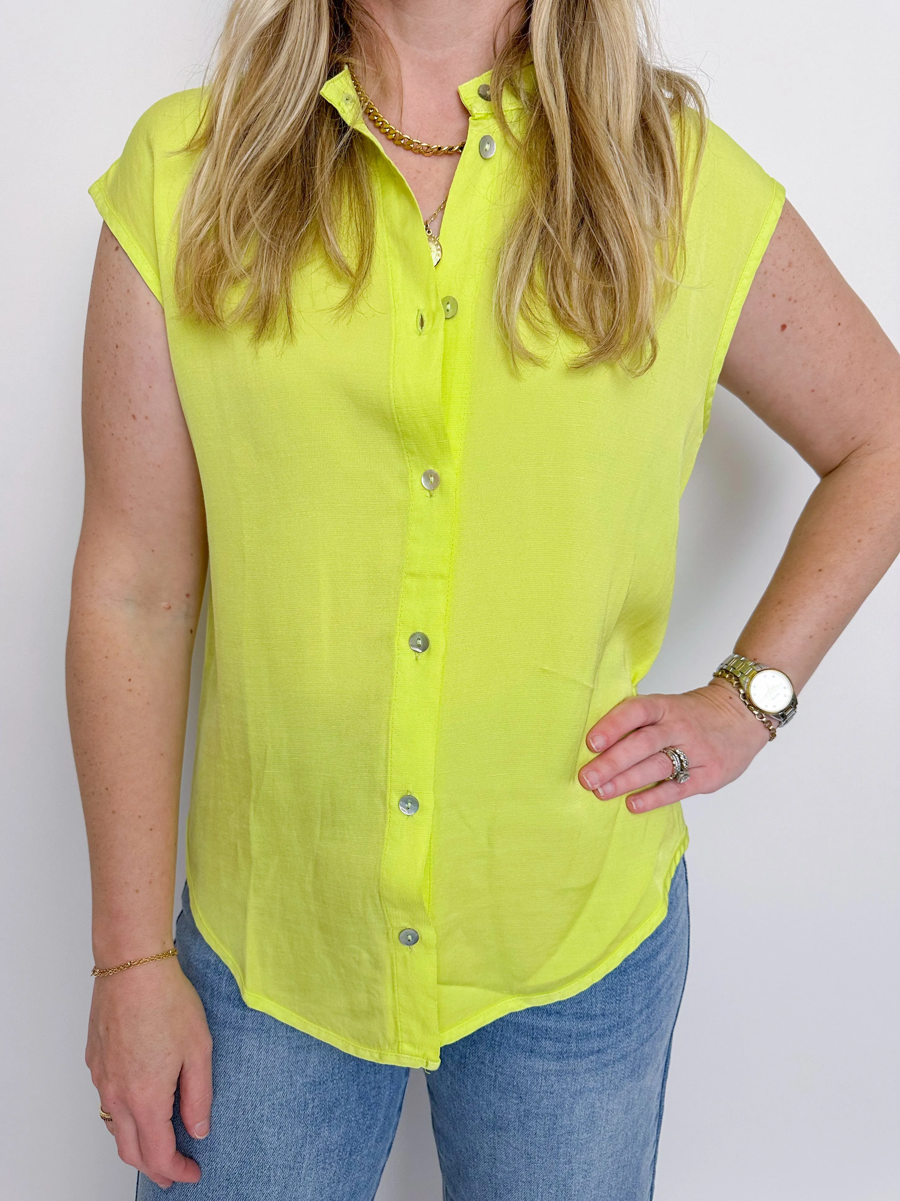 Athea Button Up Blouse sold by Mimosa product image thumbnail 3