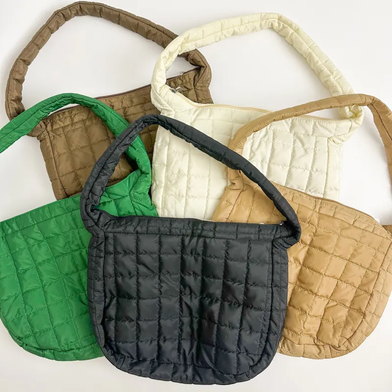 Cross Body Quilted Tote sold by Mimosa