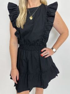 Jayne Ruffled Mini Dress sold by Mimosa