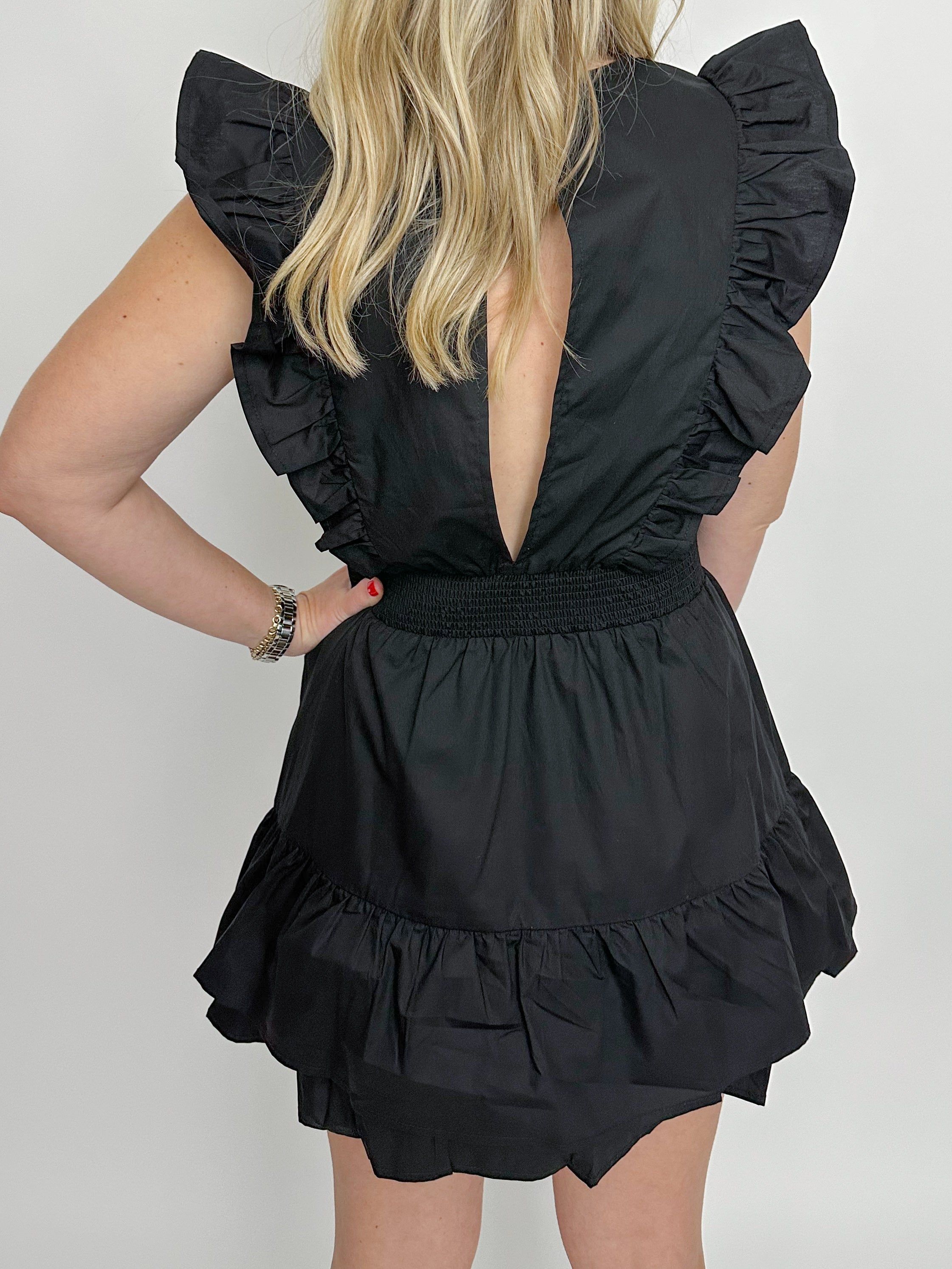 Jayne Ruffled Mini Dress sold by Mimosa product image thumbnail 2