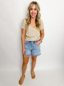 ZS Asher Vneck Tee sold by Mimosa