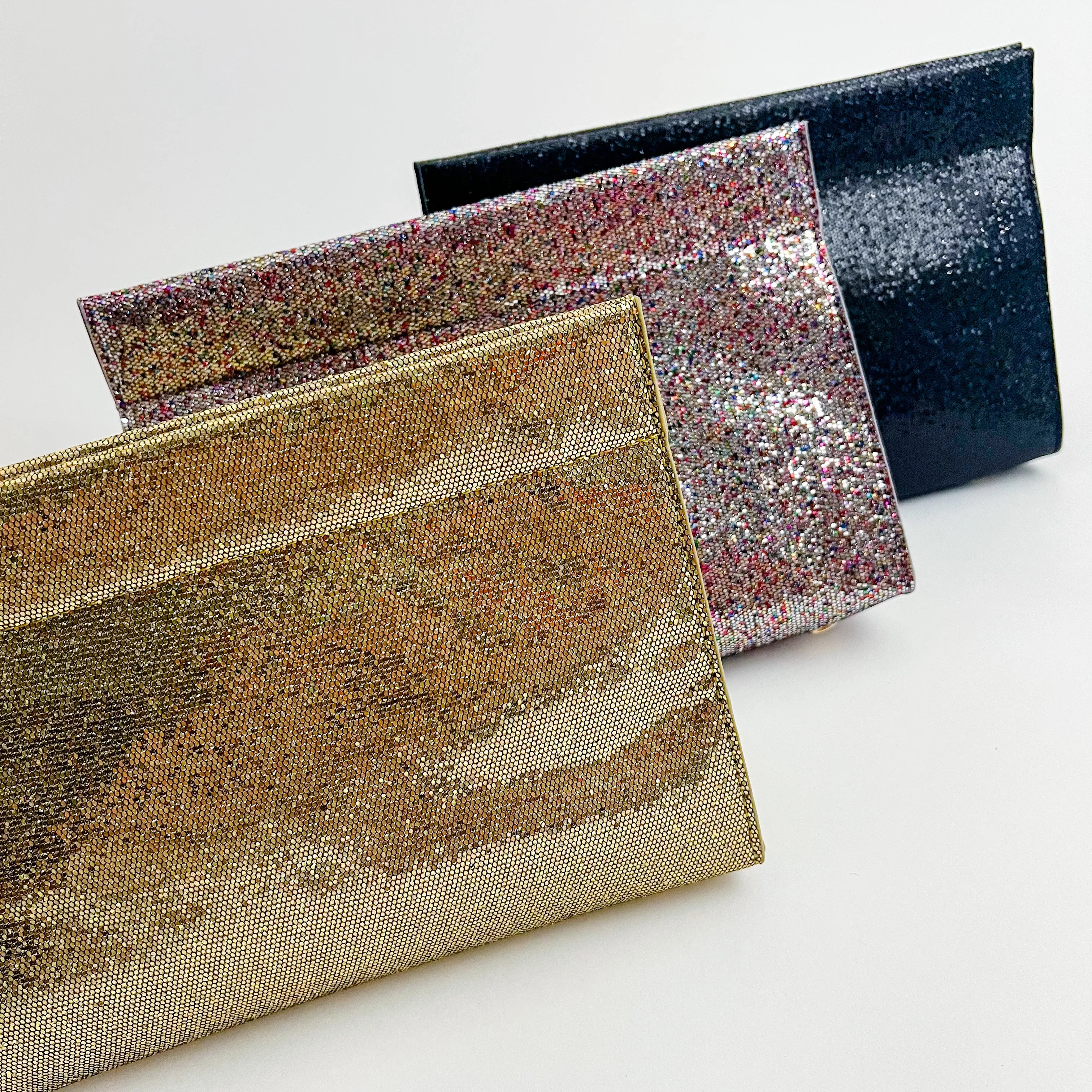 Glitter Envelope Clutch sold by Mimosa product image thumbnail 3