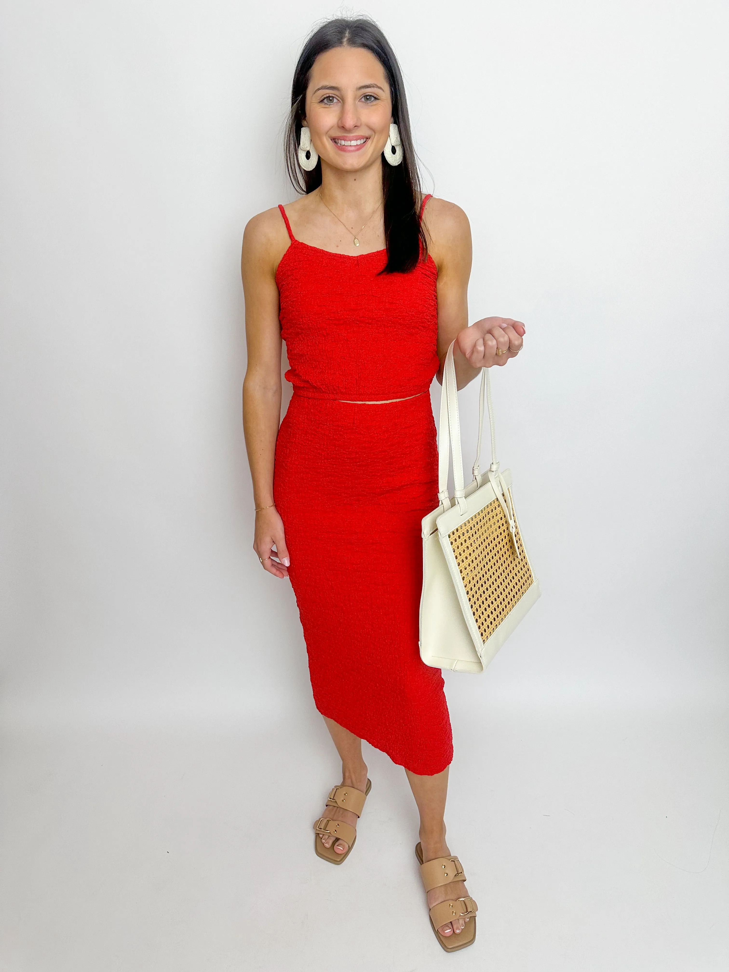 On the Pier Knit Midi Skirt sold by Mimosa