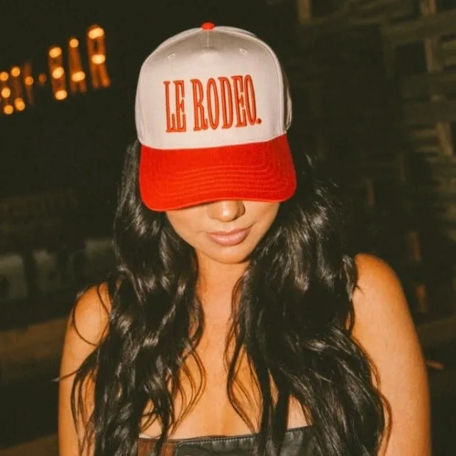 LE RODEO Vintage Trucker Hat sold by Mimosa product image thumbnail 2