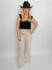 Show Out Sequin Flares sold by Mimosa