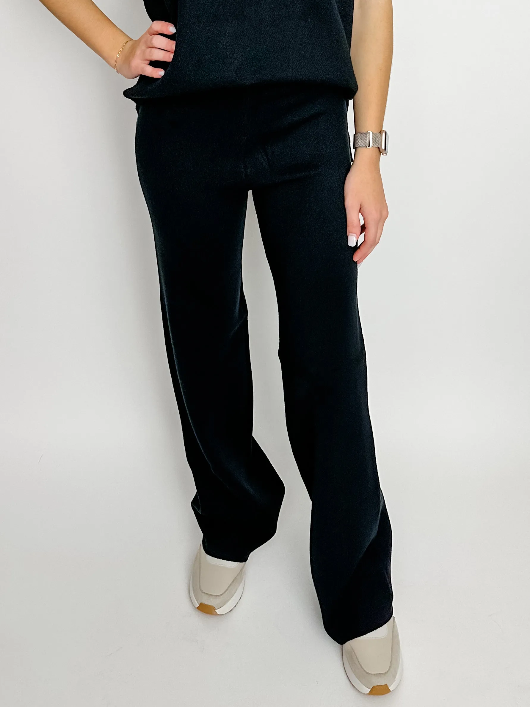 So Content Straight Leg Knit Pant sold by Mimosa